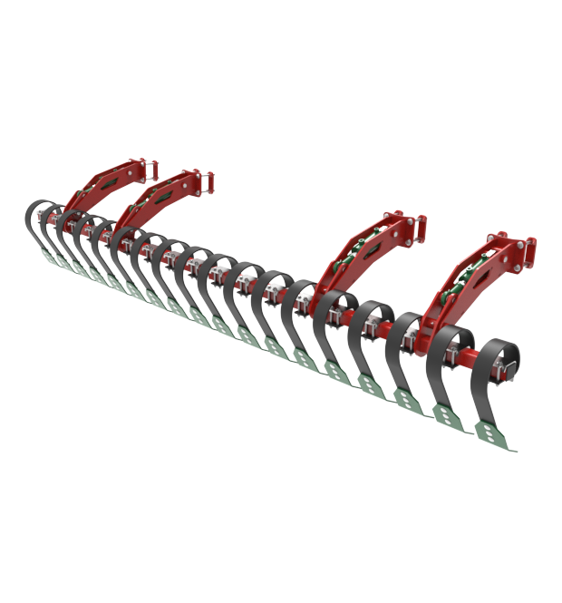 Włóka przednia ze sprężyn 80x10 mm, hydraulicznie regulowana