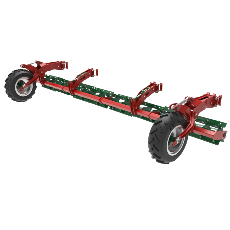 Wał tnący Ø 380 mm z hydrauliczną regulacją głębokości i kołami kopiującymi