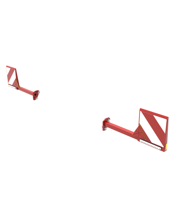 Oświetlenie LED z przednimi i tylnymi tablicami wyróżniającymi