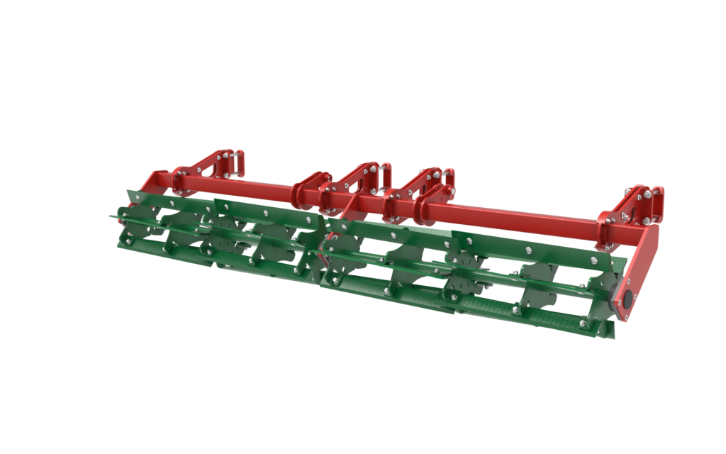 Wał tnący Ø 380 mm z hydrauliczną regulacją głębokości pracy